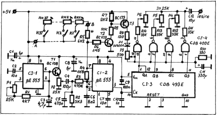 Fig.1 - Schema de principiu 