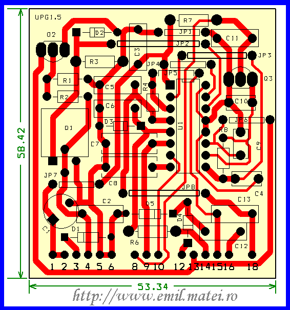 Schema de comanda invertor de sudare, cu TDA1060