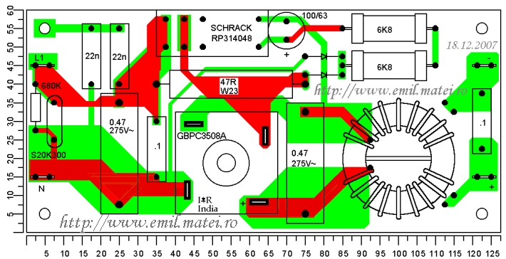 Soft Start Circuit PCB 5