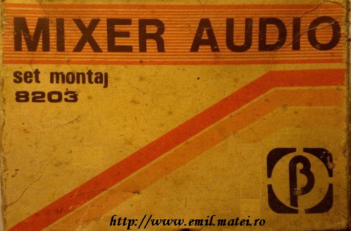 Kit IPRS Baneasa 8203 - Mixer audio