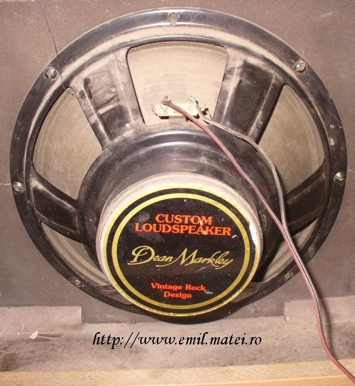 My amplifier Dean Markley K-75 Loudspeaker My amplifier Dean Markley K-75 Loudspeaker